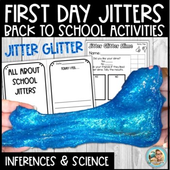 Preview of First Day Jitters Book Activities | Back to School Activities