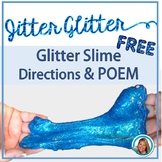 First Day of School Jitter Glitter Slime Science