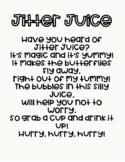 Jitter Juice Anchor Chart