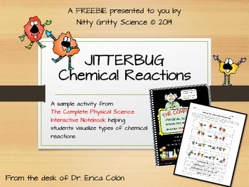 Preview of Jitterbugs - Classifying Chemical Reactions