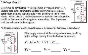 Preview of Jnr Science - Physics - Electrical Circuit Calculations