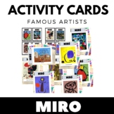 Joan Miró Activities - Famous Artist Writing and Art  Acti