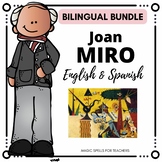 Joan Miro Activities - Artist Biography Unit - ENGLISH & SPANISH BUNDLE
