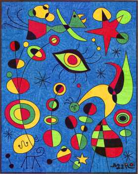 Joan Miro Lesson - Miro Skyscape