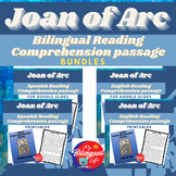 Joan of Arc - Bilingual Biography Activity Bundle - Women'