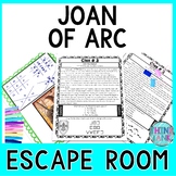 Joan of Arc ESCAPE ROOM - Reading Comprehension