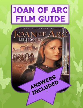 Preview of Joan of Arc -Movie Guide and Graphic Organizer