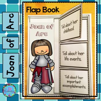 Preview of Joan of Arc Writing Women's History Month ESL Biography Template