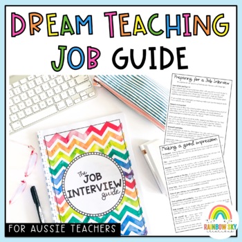 Preview of Job Application Guide | Australian Teacher Job and Interview help