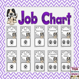 Job Chart - Dog Theme