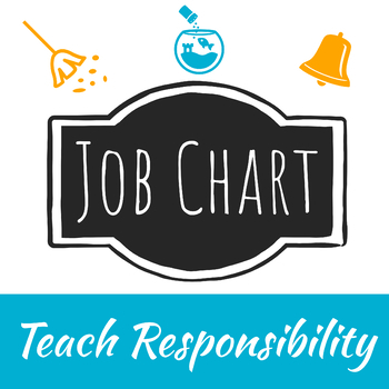 Preview of Job Chart for Teaching Responsibility in the Classroom!