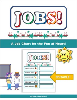 Classroom Job Charts Bulletin Board