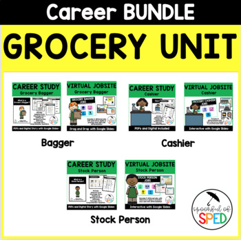 Preview of Job Exploration Bundle: Grocery Unit