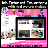 Job Interest Inventory with Pictures | Transition Assessme