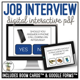 Job Interview Digital Activity
