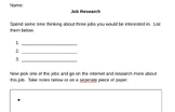 Job Research Notes