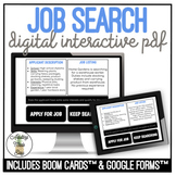 Job Search - Interests & Qualifications Digital Interactiv