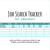 Job Search Tracker for Educators