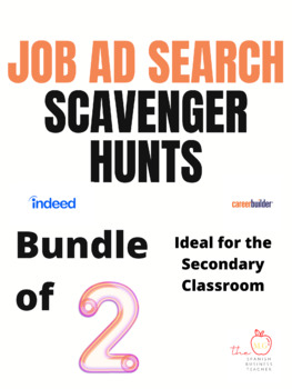 Preview of Job Search Webquests Bundle