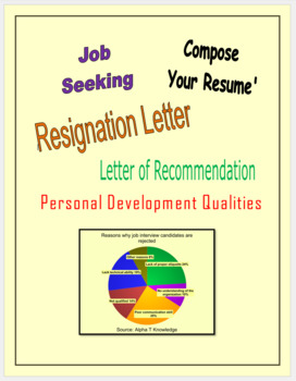 Preview of Job Seeking, Resume, LOR, Resignation Letter, Personal Development