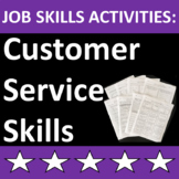 Job Skills Activities: Customer Service Skills