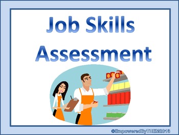 Preview of Job Skills Assessments