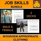 Job Skills Interview Appropriate Clothing Bundle Male & Fe