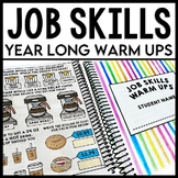 Job Skills - Life Skills Warm Up - Vocational Skills - BUNDLE