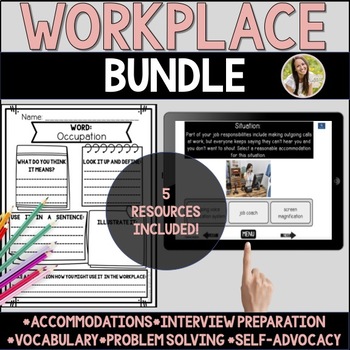 Preview of Job Skills Workplace BUNDLE of Resources