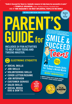 Preview of Job, Social, Volunteering Skills: Parent's Guide for Smile & Succeed for Teens