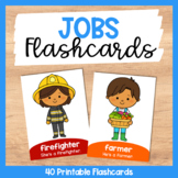 Job Vocabulary Flashcards for ESL Vocabulary Building Acti