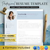 Jobs Application, Résumé, and Offer Letter, CV Template, I