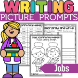 Community helpers and jobs picture writing prompts