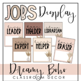 Jobs Display Bulletin Board Dreamy Boho Classroom Decor