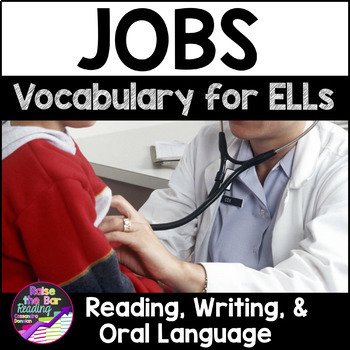 Preview of Jobs Vocabulary Activities for Beginning ELLs