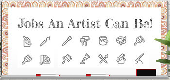 Preview of Jobs an Artist can be.