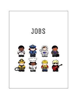 Preview of Jobs and Careers Unit for Newcomer English Language Learners