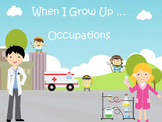 Jobs and Occupations PreK and Kinder Pack