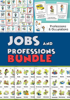 Preview of Jobs and  Professions BUNDLE
