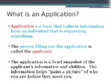 Applications - Part 1 - Intro and Procedures