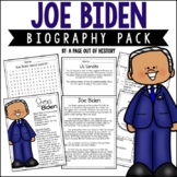 Joe Biden Biography Pack US Presidents