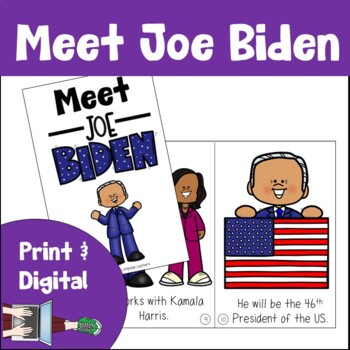 Preview of Joe Biden Book  Print and Digital