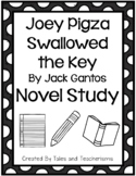 Joey Pigza Swallowed the Key by Jack Gantos Novel Study Te