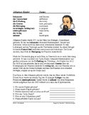Johannes Kepler Biography - German Reading / Lesung auf Deutsch
