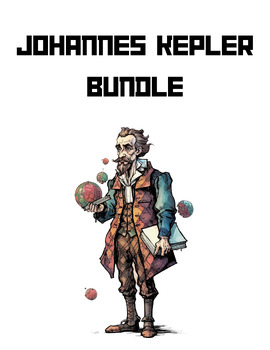 Preview of Johannes Kepler Worksheet and Skit Bundle