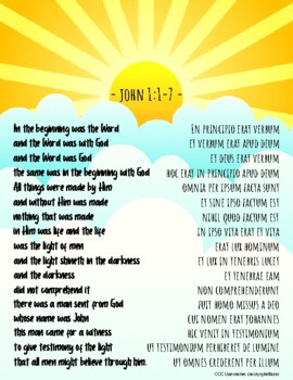 1 John 1:1-7 (English & Latin) - song and lyrics by King Things