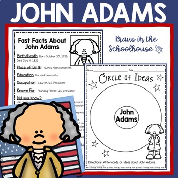 Preview of John Adams Activities