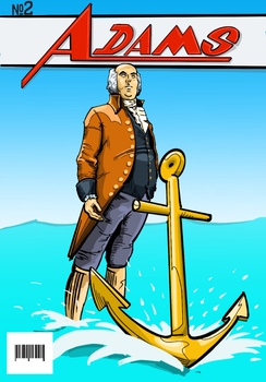 Preview of John Adams Comic Book Poster