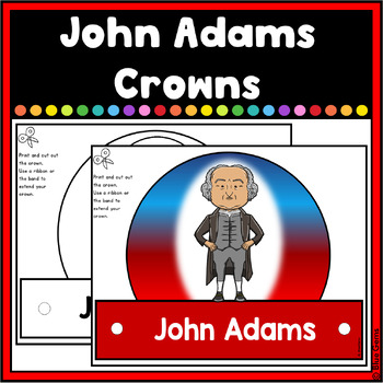Preview of John Adams Crowns/Hats/Headbands | John Adams Crafty Crowns