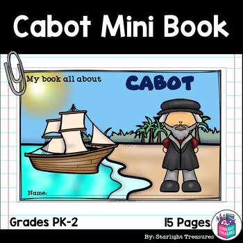 Preview of John Cabot Mini Book for Early Readers: Early Explorers